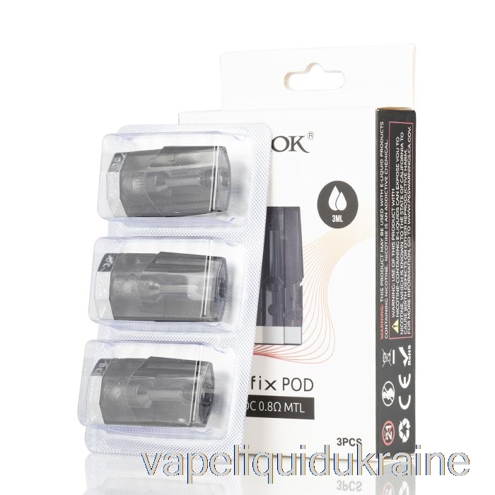 Vape Ukraine SMOK NFIX Replacement Pods 0.8ohm DC MTL Pods